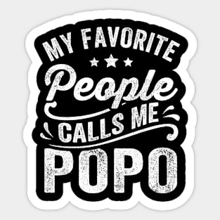 My Favorite People Calls Me Popo Sticker